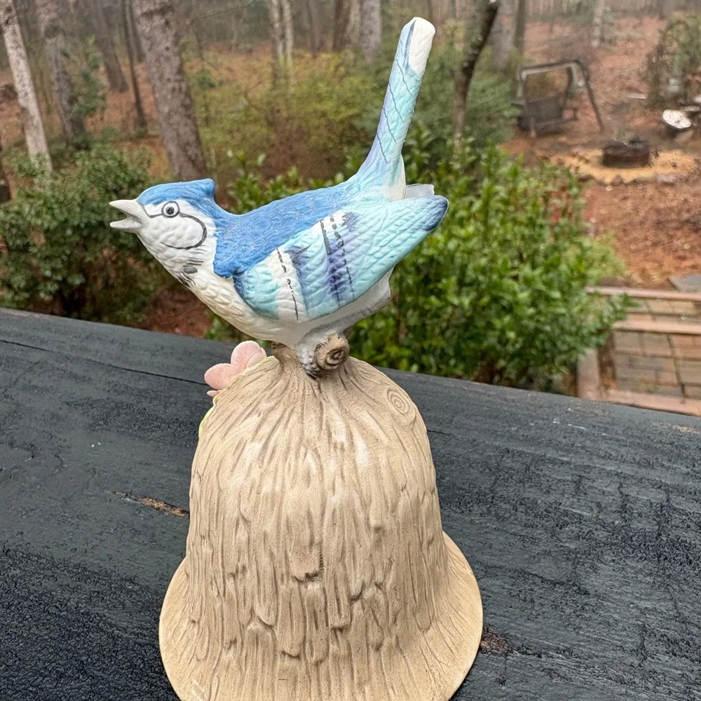 Vintage Bird Bell Towle Bone China